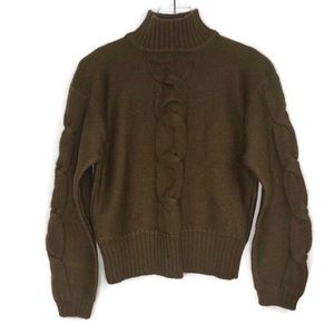 Vintage Christian Dior Wool Knit Sweater Size Med